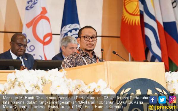 Indonesia Dorong Pengesahan Deklarasi ILO tentang Kerja Masa Depan - JPNN.COM